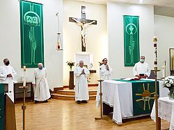 Father Wayne Epperley, C.S.Sp., one of 12 vocations from Tooele, laid to rest