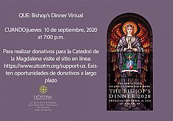 Frank Layden participar&aacute; en la primer 'Bishop's Dinner' virtual 
