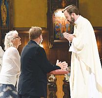 Bishop Solis ordains Fr. Dominic Sternhagen