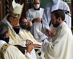 Bishop Solis ordains Fr. Dominic Sternhagen