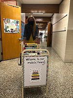 Schools work to allow safe access to library books