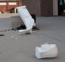 Statue Vandalized