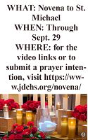 Join Juan Diego community's novena to St. Michael
