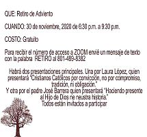 Construyendo Comunidad/Ofrecen Retiro de Adviento