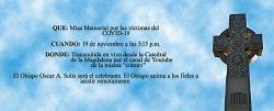 Misa Memorial para las v&iacute;ctimas del COVID-19