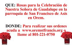 Las flores para Nuestra Se�ora apoyan a parroquia 