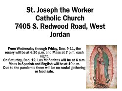 Feast of Our Lady of Guadalupe events