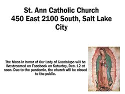 Feast of Our Lady of Guadalupe events