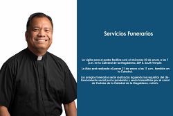 El padre Reynato (Ren&eacute;) Rodillas inesperadamente fallece v&iacute;ctima del COVID-19