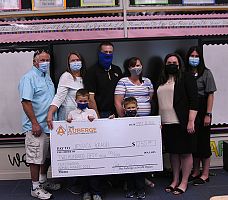 St. Joseph Elementary teacher honored for helping parents of stillborn babies