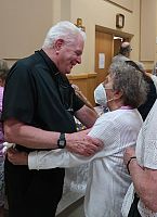 Parishioners Bid Farewell to Fr. Schwall