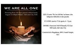 Servicio de Oraci&oacute;n en la Catedral de  la Magdalena honrar&aacute; a los indigentes fallecidos