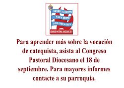 Catequistas  y Disc&iacute;pulos Misioneros de Cristo