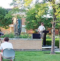 Sunday sunset rosaries return to Juan Diego CHS