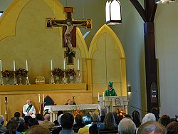 Holy Family Church celebrates debt retirement