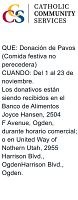 Programas ayudan a los m&aacute;s necesitados en la temporada festiva