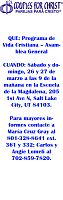 Programa de Vida Cristiana y Asamblea General
