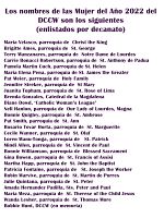 DCCW honra a la Mujer del A�o 
