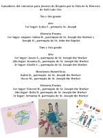 Ganadores del concurso para j&oacute;venes de Respeto por la Vida 