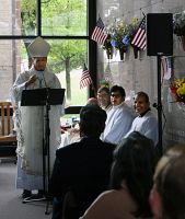 Bishop Solis celebrates Memorial Day Mass
