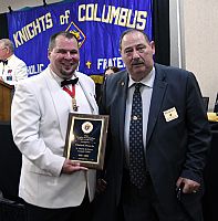 Chuck E. Dover Jr. named Knight of the Year