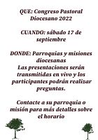 El Obispo Solis: el Congreso Pastoral profundizar&aacute; el entendimiento de la Eucarist&iacute;a