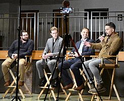 St. Mary parishioner produces TV show about the Crusades; plans two more episodes