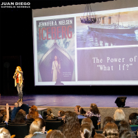 Author Visits Saint John the Baptist Schools