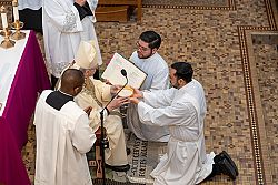 Three seminarians instituted as acolytes; one offers reflection on this step toward ordination as a priest 
