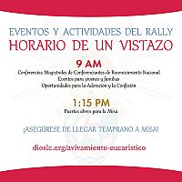 Rally Eucar&iacute;stico Diocesano y Misa son una oportunidad para que todos los Cat&oacute;licos en Utah se re&uacute;nan y celebren juntos
