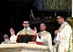 Ordination rites in photos