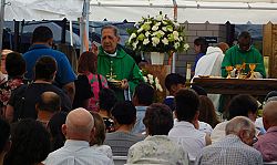 Mass closes parish's year on the Eucharist