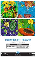 Teacher shares heritage in library art exhibit