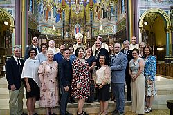 Ministros Ecclesiales Laicos  son comisionados para servir en la di&oacute;cesis 
