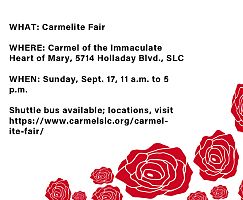 Upcoming fundraisers/Carmelite Fair