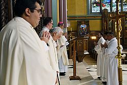Seminarians admitted as candidates for Holy Orders