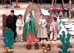 Celebraci&oacute;n de Nuestra Se�ora de Guadalupe en la Catedral de la Magdalena
