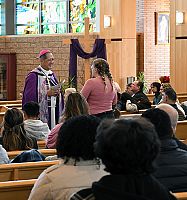 Bishop Solis leads RCIA reflection  