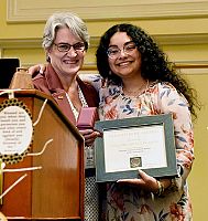 DCCW recognizes young woman for faith leadership
