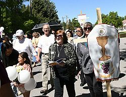 El peregrinaje Eucar&iacute;stico Nacional pas&oacute; por el estado de Utah
