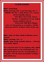 Three upcoming rallies aim to strengthen local Catholic youth in their faith