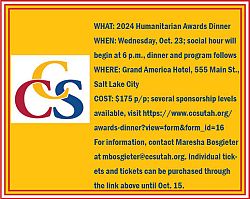 Catholic Community Services� awards dinner scheduled for Oct. 23