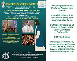 Ofrecen Programa de Vida Cristiana �Parejas por Cristo�
