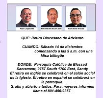 Retiro Diocesano de Adviento �Preparando para ser Peregrinos de la Esperanza�
