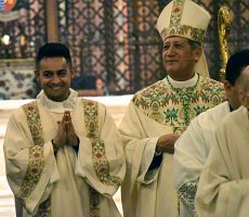 Seminarista diocesano es ordenado como di&aacute;cono 
