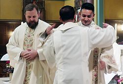 Seminarian ordained a deacon