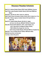 Diocese schedules celebration of las posadas, a traditional Hispanic Christmas novena