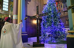 El Obispo Solis inaugural el A�o Jubilar en Utah 
