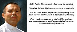 Aprenda a fortalecer su vida de oraci&oacute;n a trav&eacute;s del Retiro Diocesano de  Cuaresma

