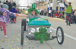 Catholics participate in St. Patrick's Day parade